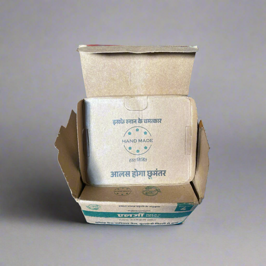 Allergy Relief Ubtan Handmade Soap 100gm (Pack of 4)