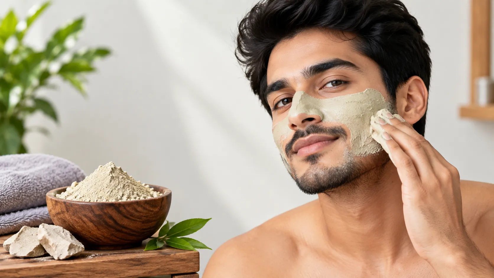 Multani Mitti for Men: Oily Skin, Tan & Body Acne Guide