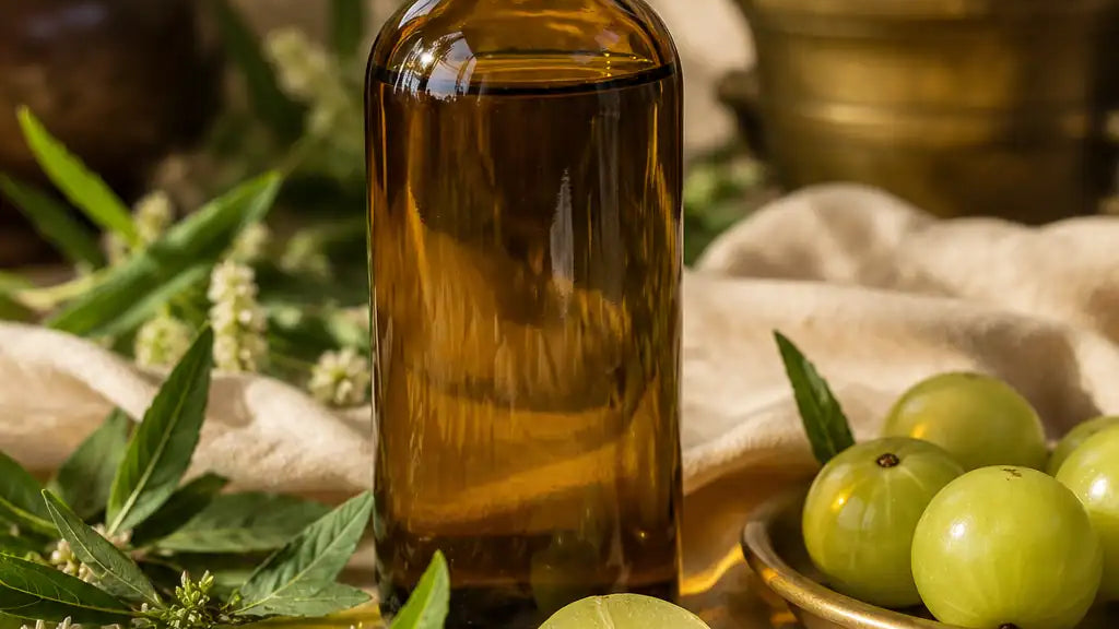भृंगराज आँवला तेल: तैल पाक विधि से बना असली आयुर्वेदिक तेल
