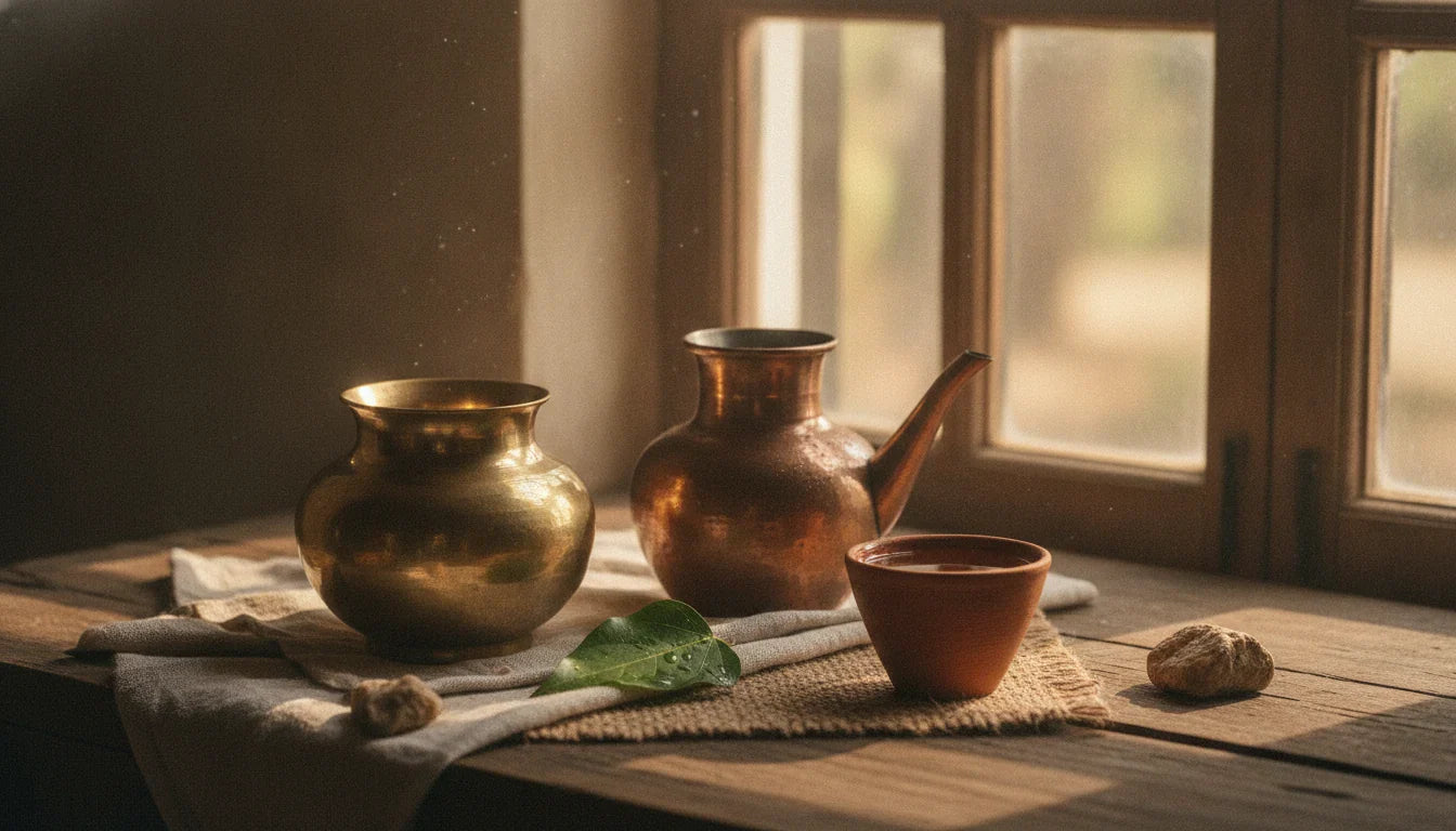 Jala Varga: The Ashtanga Hridaya on Water — Ushna Jala, Sheetala Jala and the Ayurvedic Art of Drinking (Vagbhata, Sutrasthana 5)