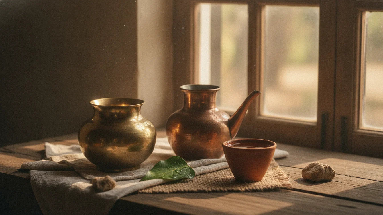 Jala Varga: The Ashtanga Hridaya on Water — Ushna Jala, Sheetala Jala and the Ayurvedic Art of Drinking (Vagbhata, Sutrasthana 5)