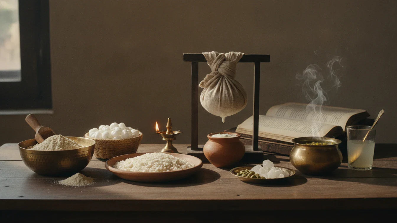 Saktu, Laja, Prthuka, Rasala: Sattu, Murmura, Poha & Shrikhand in the Ashtanga Hridaya — Vagbhata's Krtanna Varga of Prepared Foods
