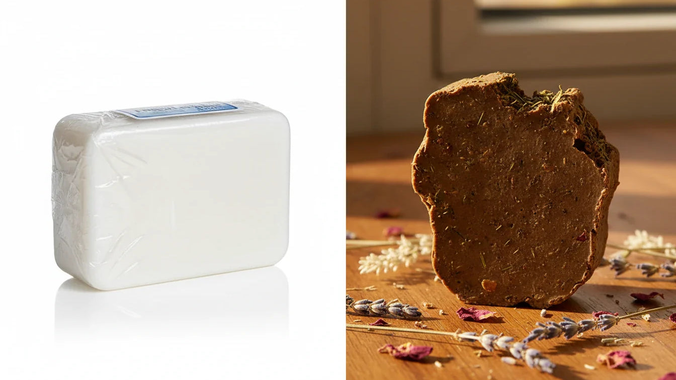 Multani Mitti Soap vs Regular Soap