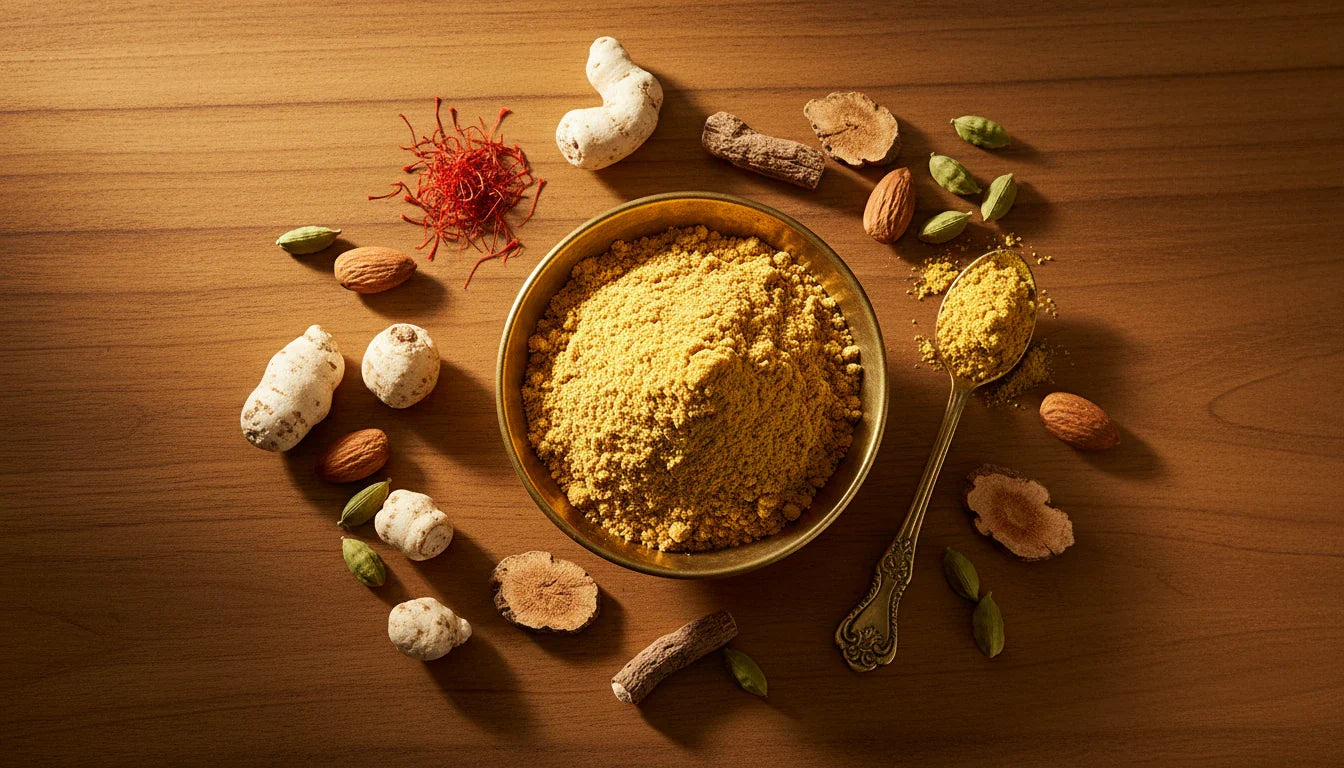 Musli Pak Ayurvedic vitality supplement with Safed Musli and herbs