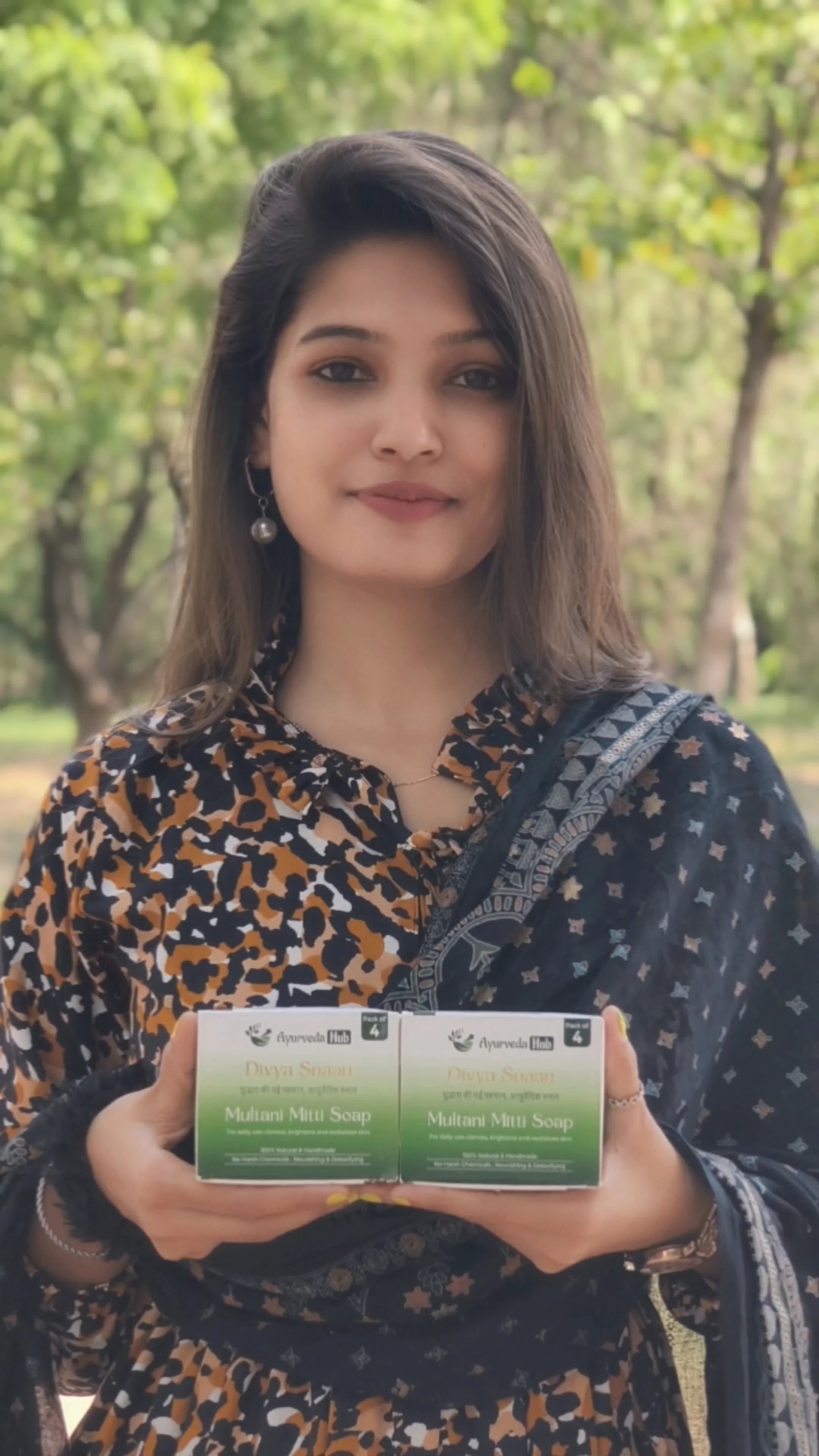 Divya Snaan Multani Mitti Soap - Pure Ayurvedic Skincare