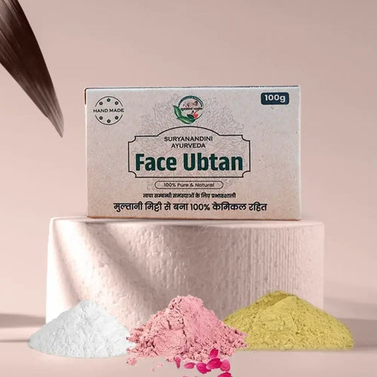 Face Ubtan Multani Mitti Handmade Soap 100gm (Pack of 4)