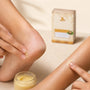 How to use Adbhut Ghrit - pea-sized amount applied to dry cracked skin