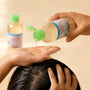 How to use cold pressed coconut oil - warm oil massaged into the scalp