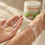 How to use Multani Mitti Ubtan - lather in wet palms and rinse within two minutes