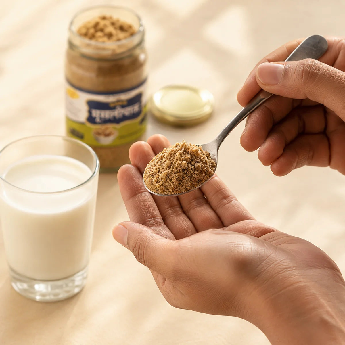 How to use Musli Pak - one teaspoon with warm milk