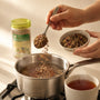 How to use Rog Nashak Chai - simmer a spoonful and strain into a cup